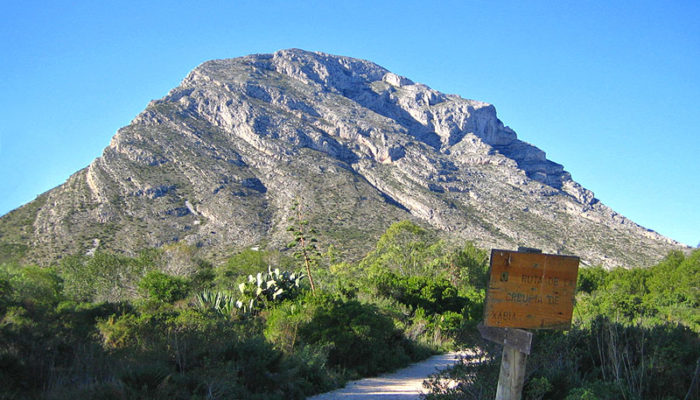 Javea Mount Montgó Natural Park Finca Vuyatela Costa Blanca Alicante